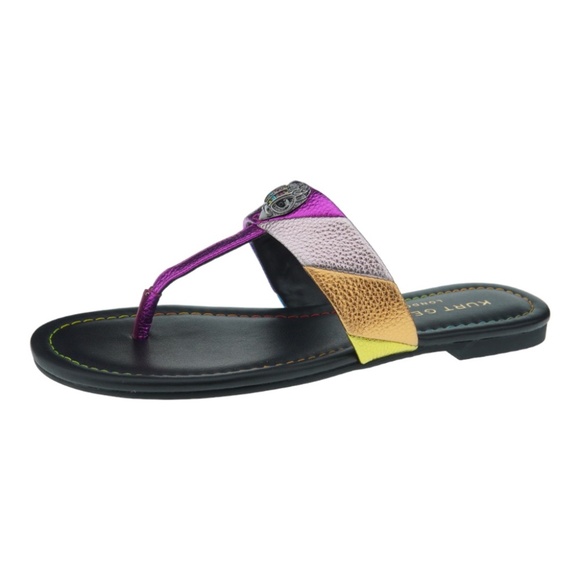 KURT GEIGER Women's Kensington T-Bar Sandal - Picture 3 of 5